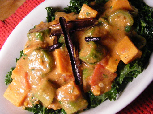 Jamaican Sweet Potato Curry_ForkFingersChopsticks.com